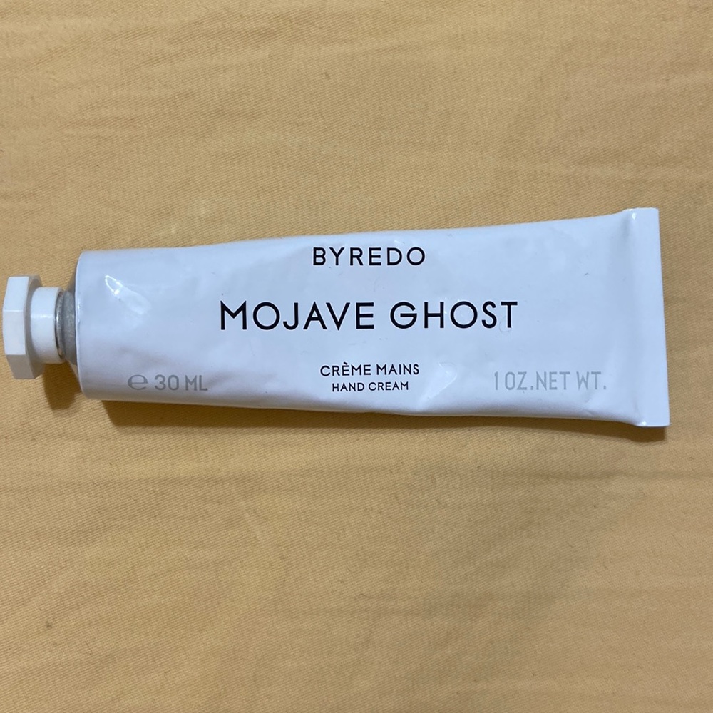 Byredo mojave ghost hand cream 30ml (used several times)
